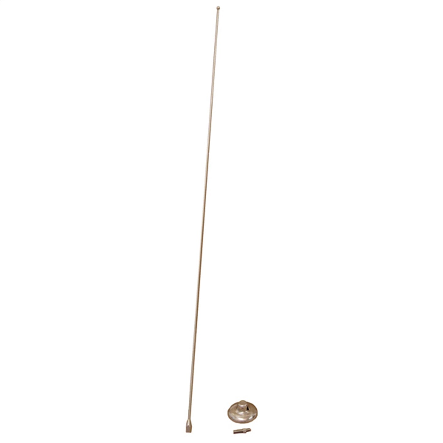 RUGGED RIDGE | 11131.01 | Antenna Cover, Stainless, 97-06 Tj Wrangler