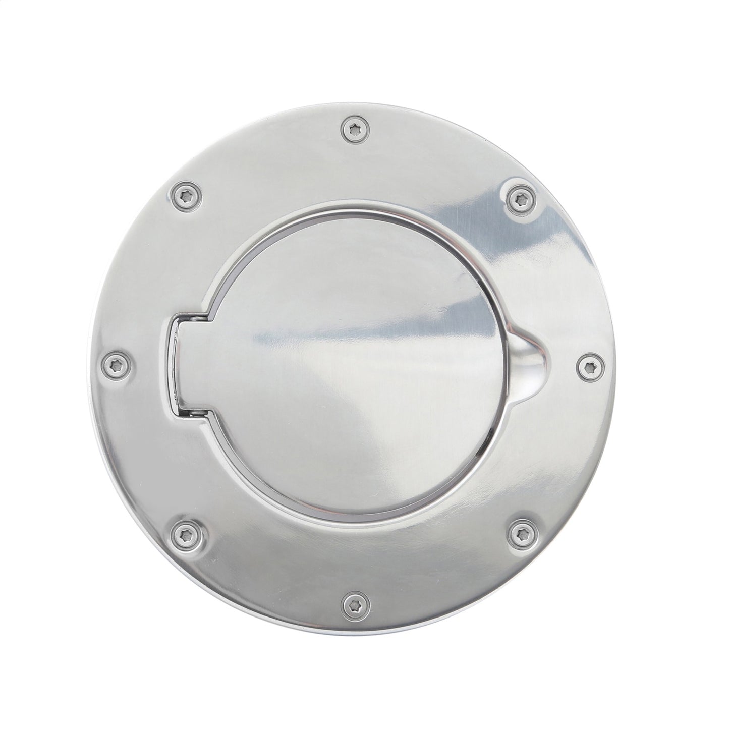 Smittybilt Billet Style Gas Cover Polished No Drilling Installation I 75000