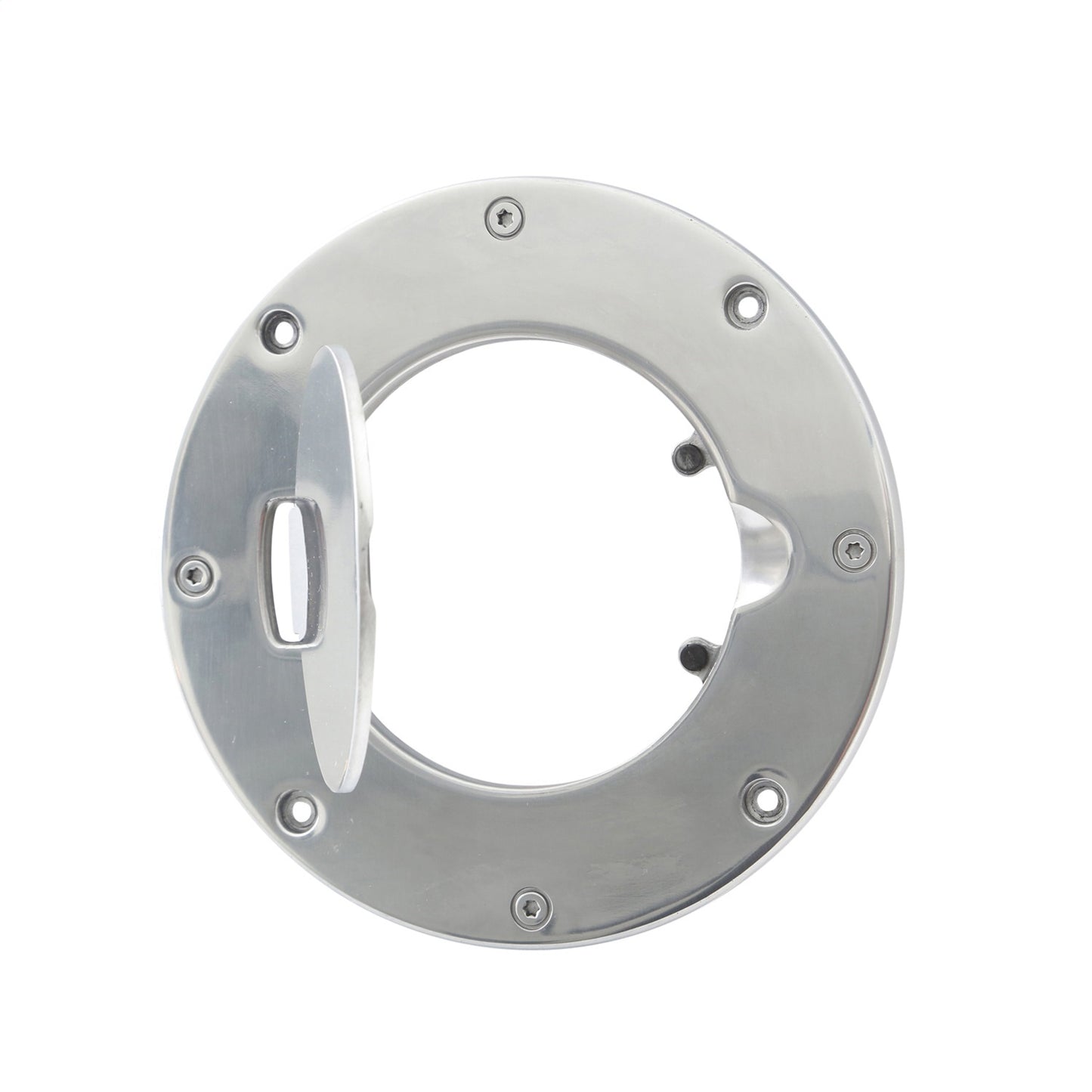 Smittybilt Billet Style Gas Cover Polished No Drilling Installation I 75000