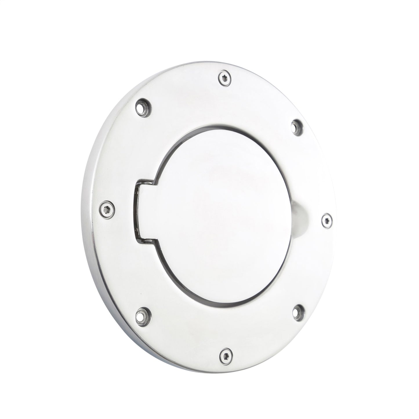 Smittybilt Billet Style Gas Cover Polished No Drilling Installation I 75000