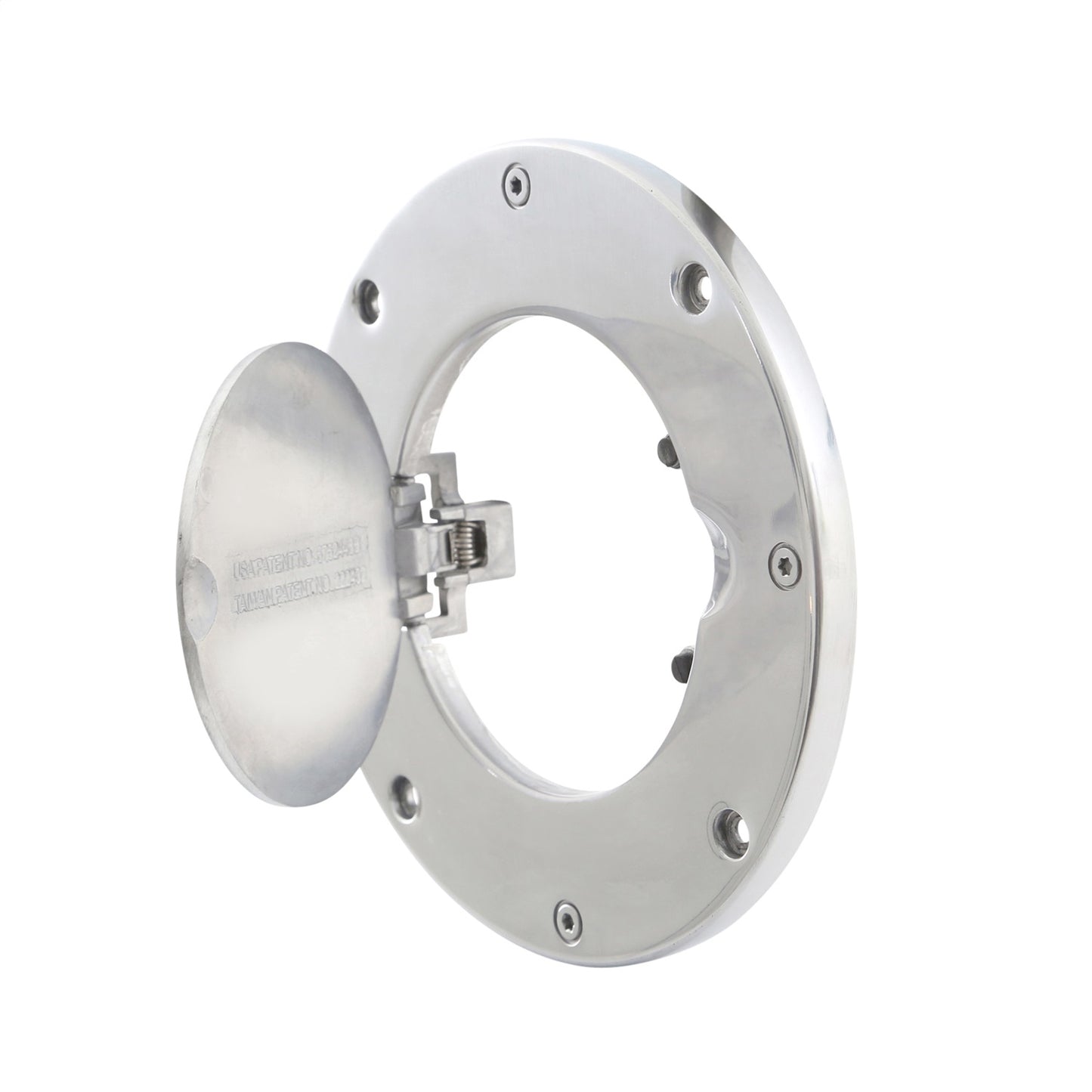 Smittybilt Billet Style Gas Cover Polished No Drilling Installation I 75000