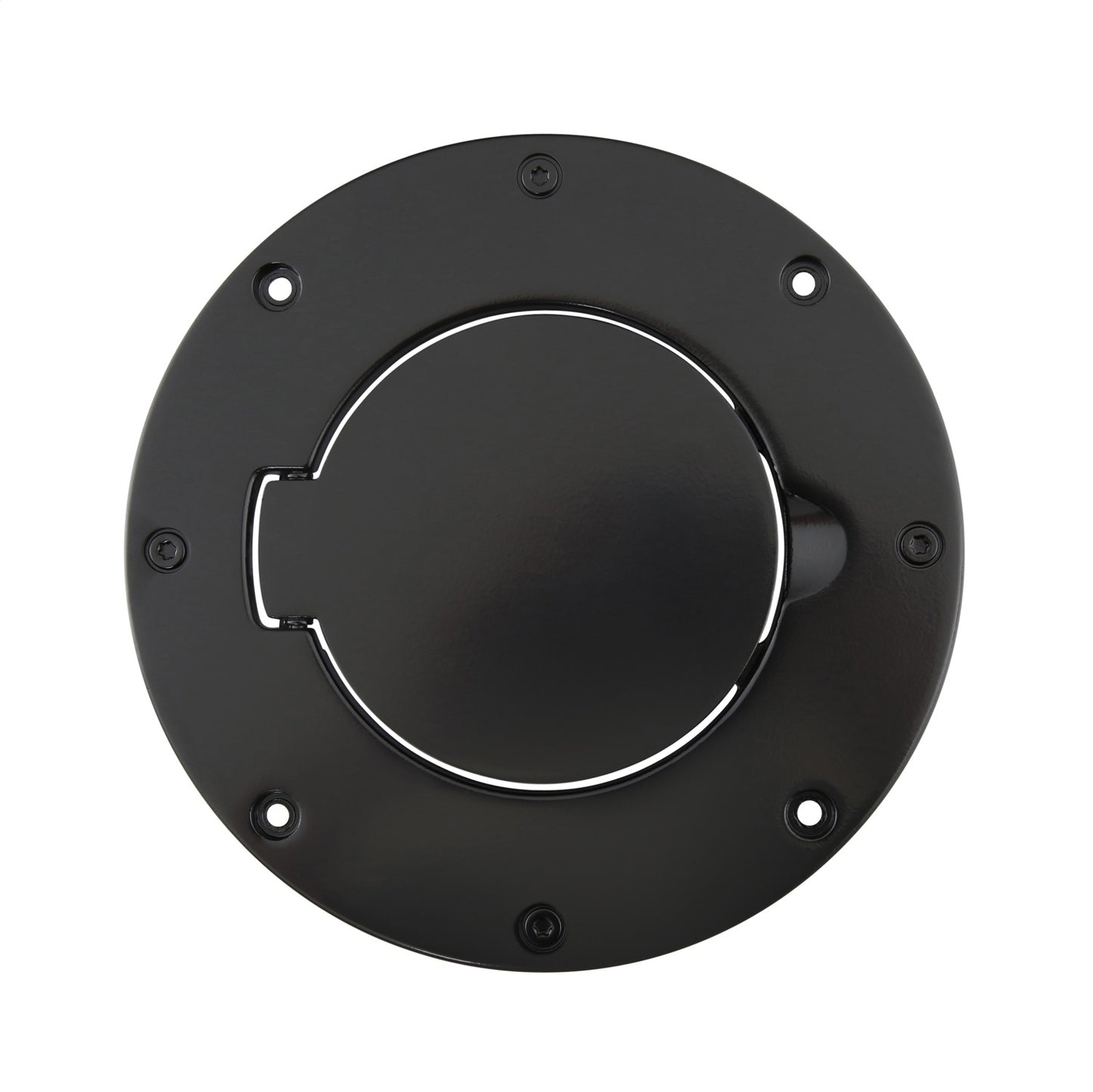 Smittybilt Billet Style Gas Cover Black No Drilling Installation I 75006