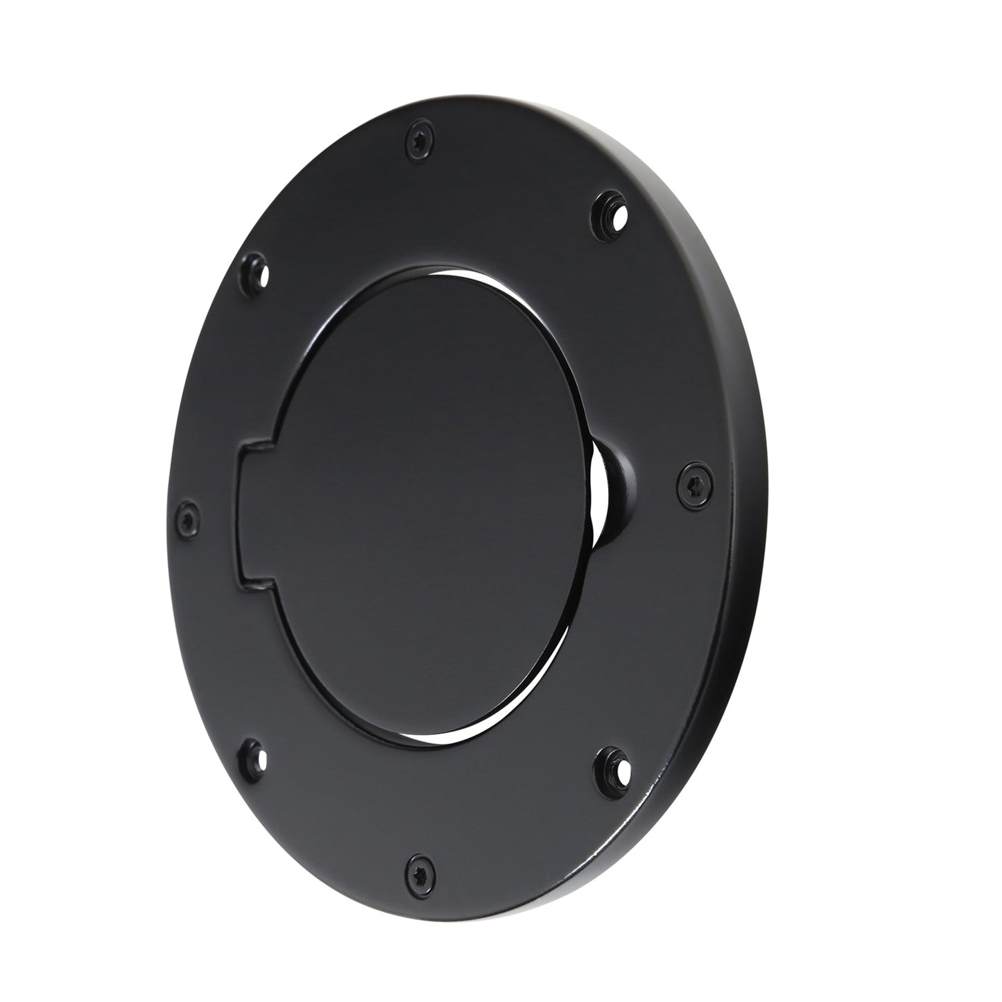 Smittybilt Billet Style Gas Cover Black No Drilling Installation I 75006