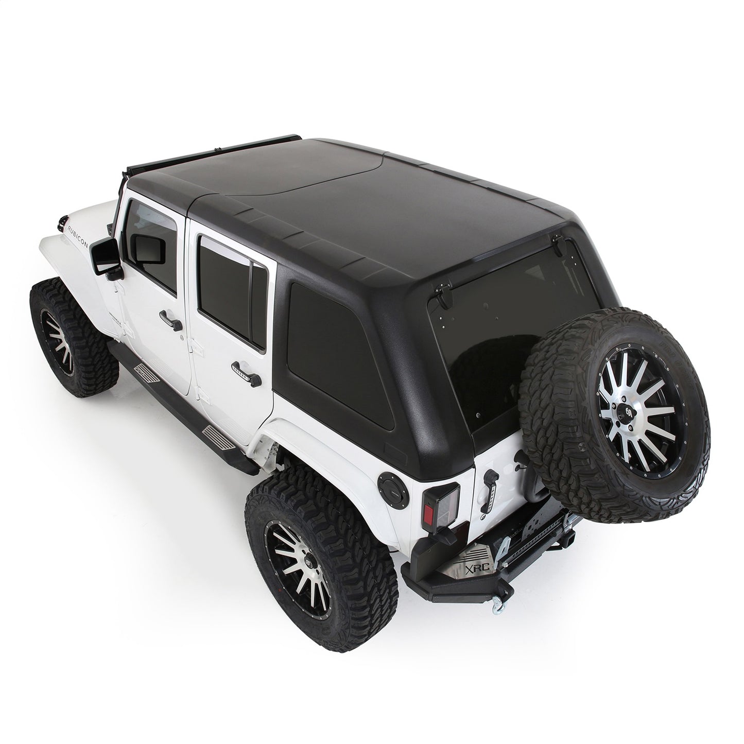 Smittybilt Billet Style Gas Cover No Drilling Installation Black I 75007
