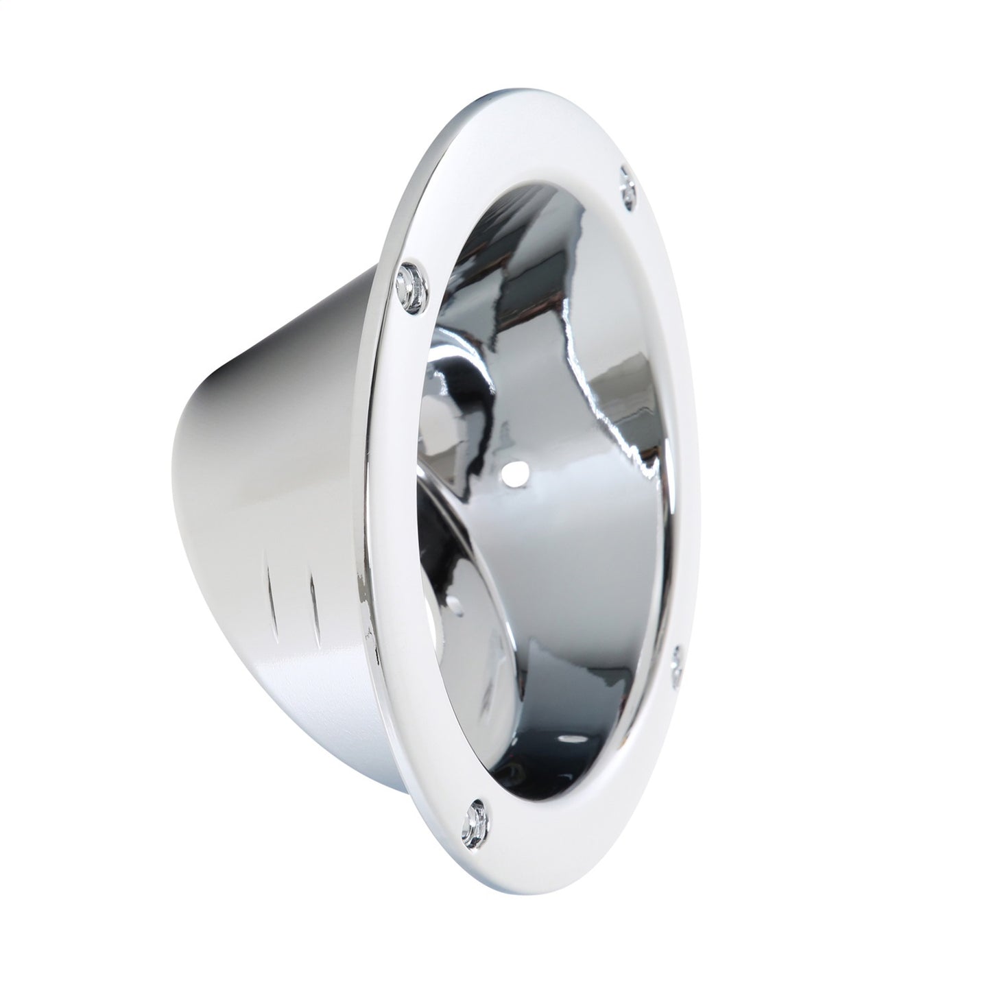 Smittybilt Gas Filler Housing Direct Replacement Chrome No Drill Installation I 7508