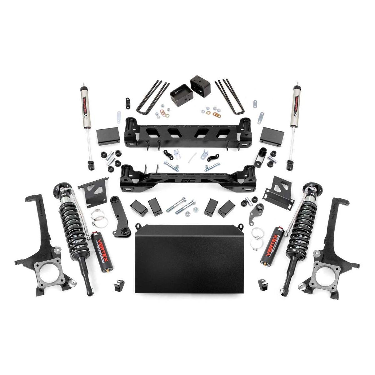 Rough Country Vertex Coilovers w/V2 Rear Shocks 6 Inch Lift Kit I 75257