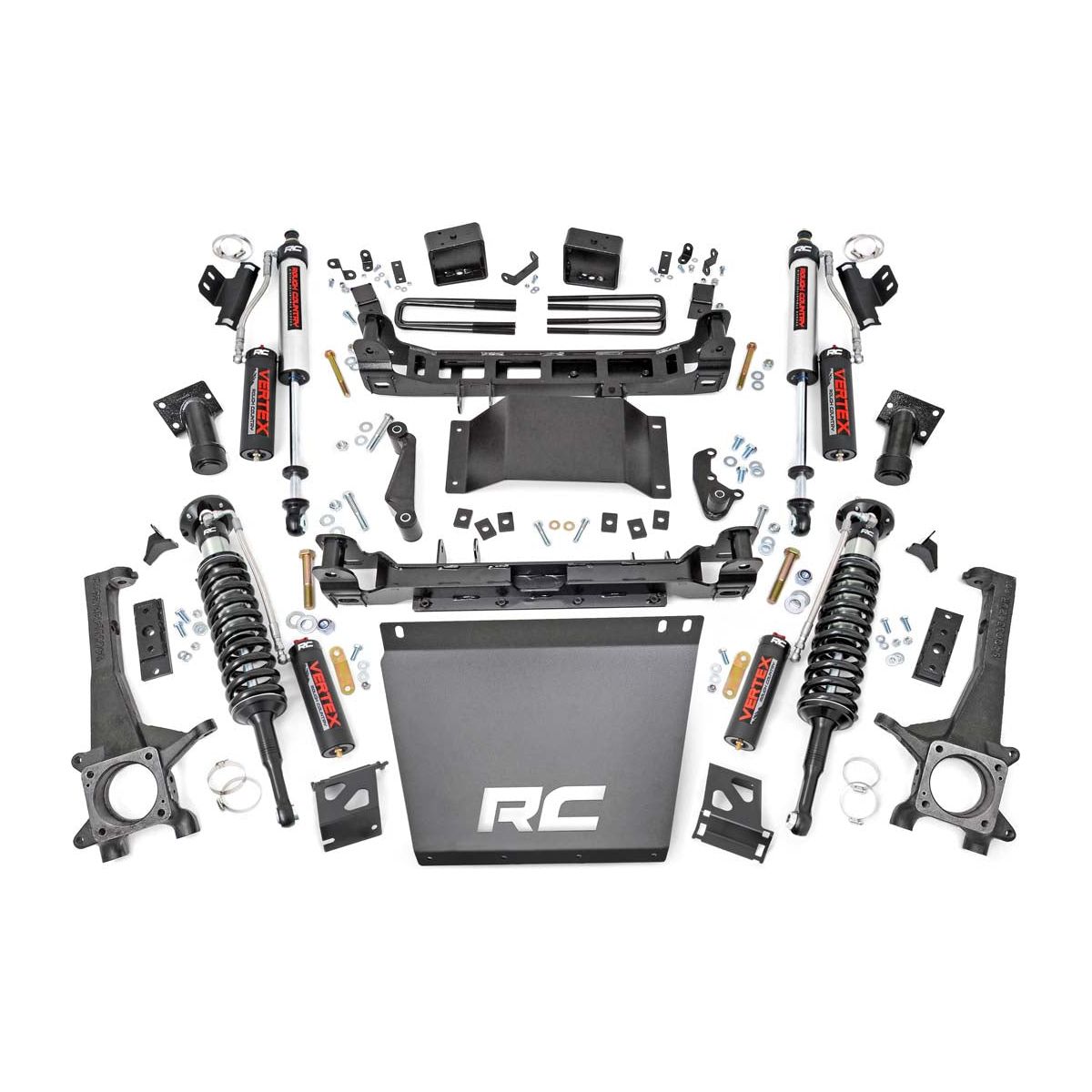 Rough Country Vertex Adjustable Shocks 6 Inch Lift Kit I 75850