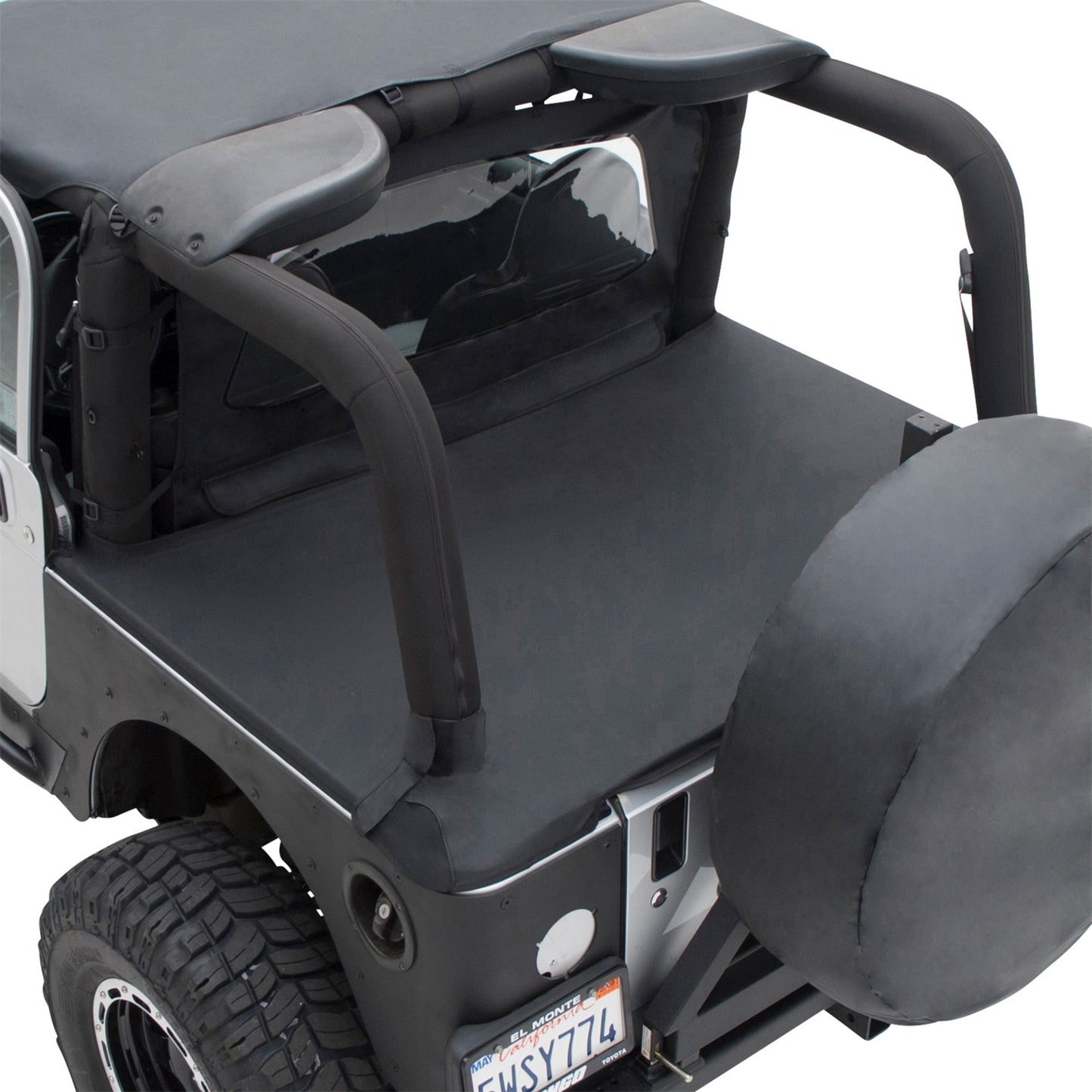 Smittybilt Tonneau Cover Black Diamond Factory Soft Top I 761035