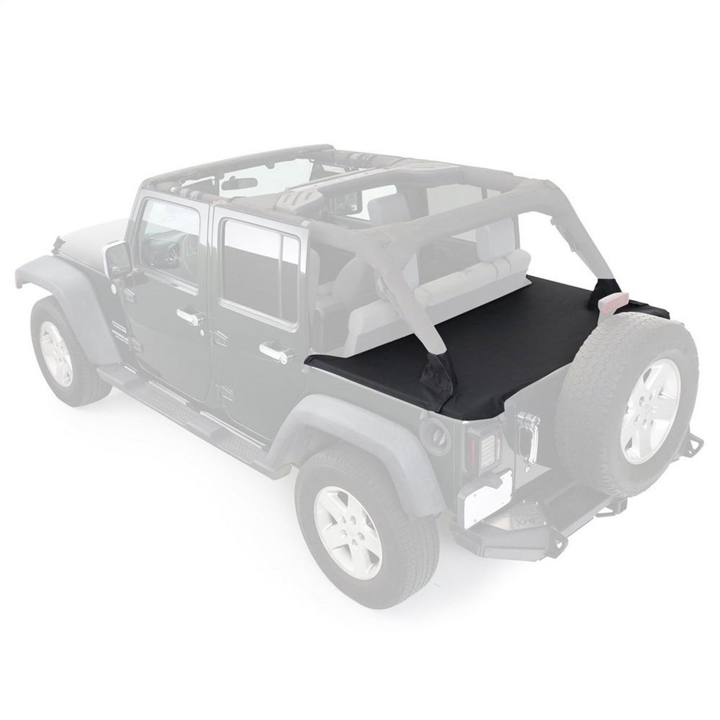 Smittybilt Tonneau Cover Black Diamond I 761335