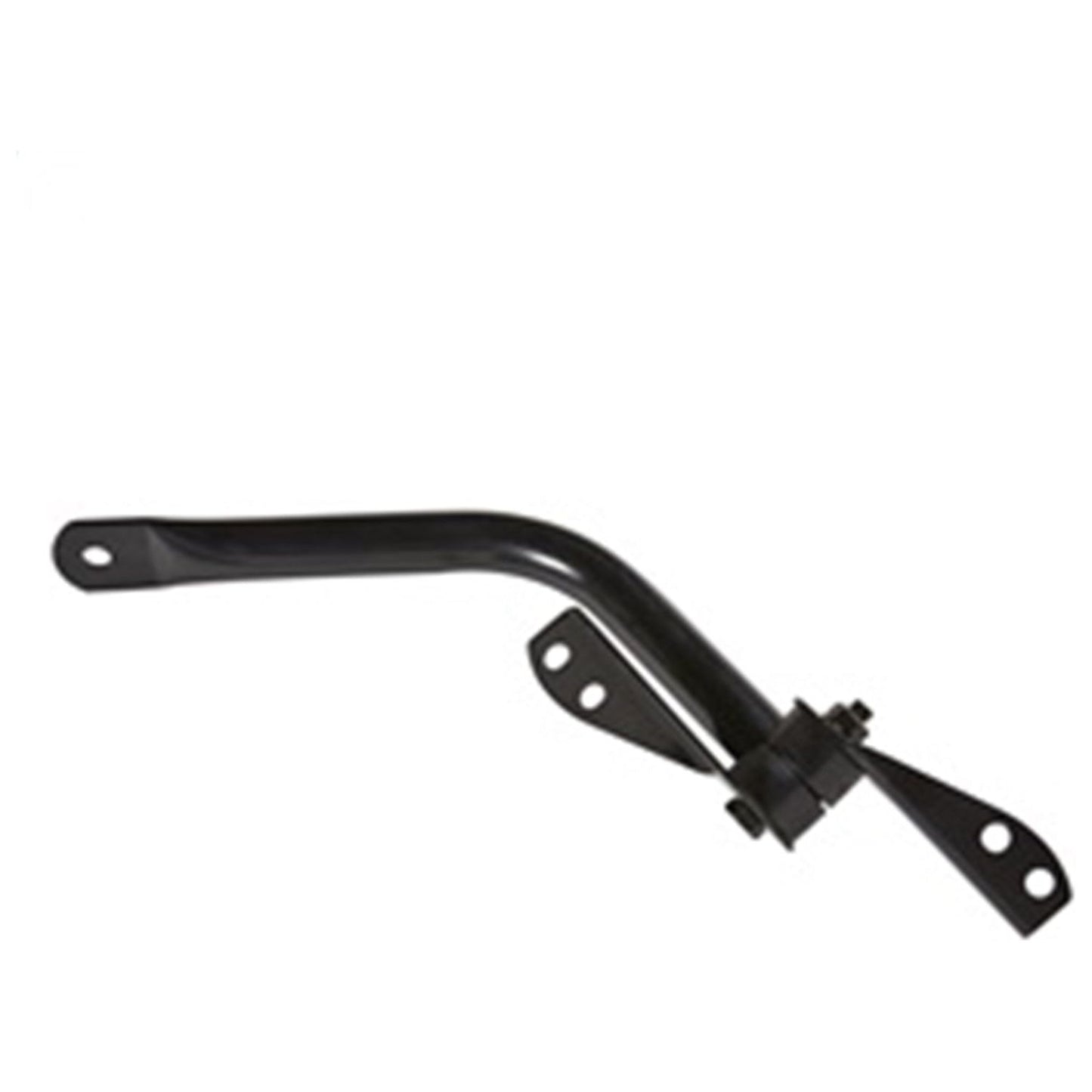 Smittybilt Side Mirror Kit Pair Black No Drill Installation Fits YJ w/Aftermarket Hinges I 7617