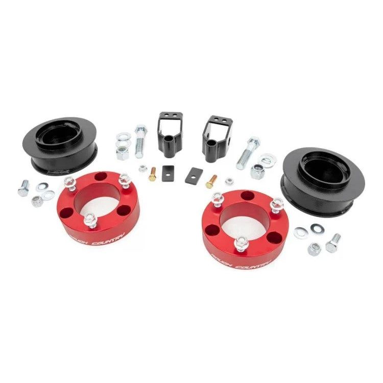 Rough Country Anodized Red 3 Inch Lift Kit I 762RED (X-REAS)