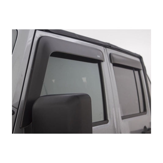 AUTO VENT SHADE  Matte Black Low Profile Ventvisor® Window Deflectors I 774034