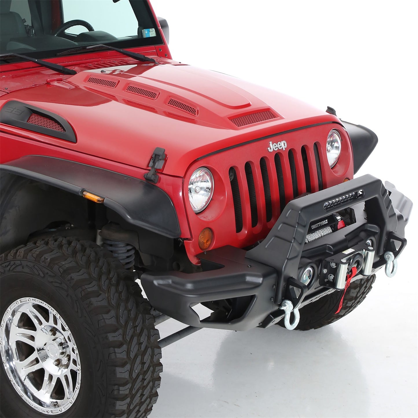 Smittybilt Mantaray Vented Hood 0.2mm E-Coat 8.7mm Underbody Insulation Mat Hood Nozzles Included I 76500
