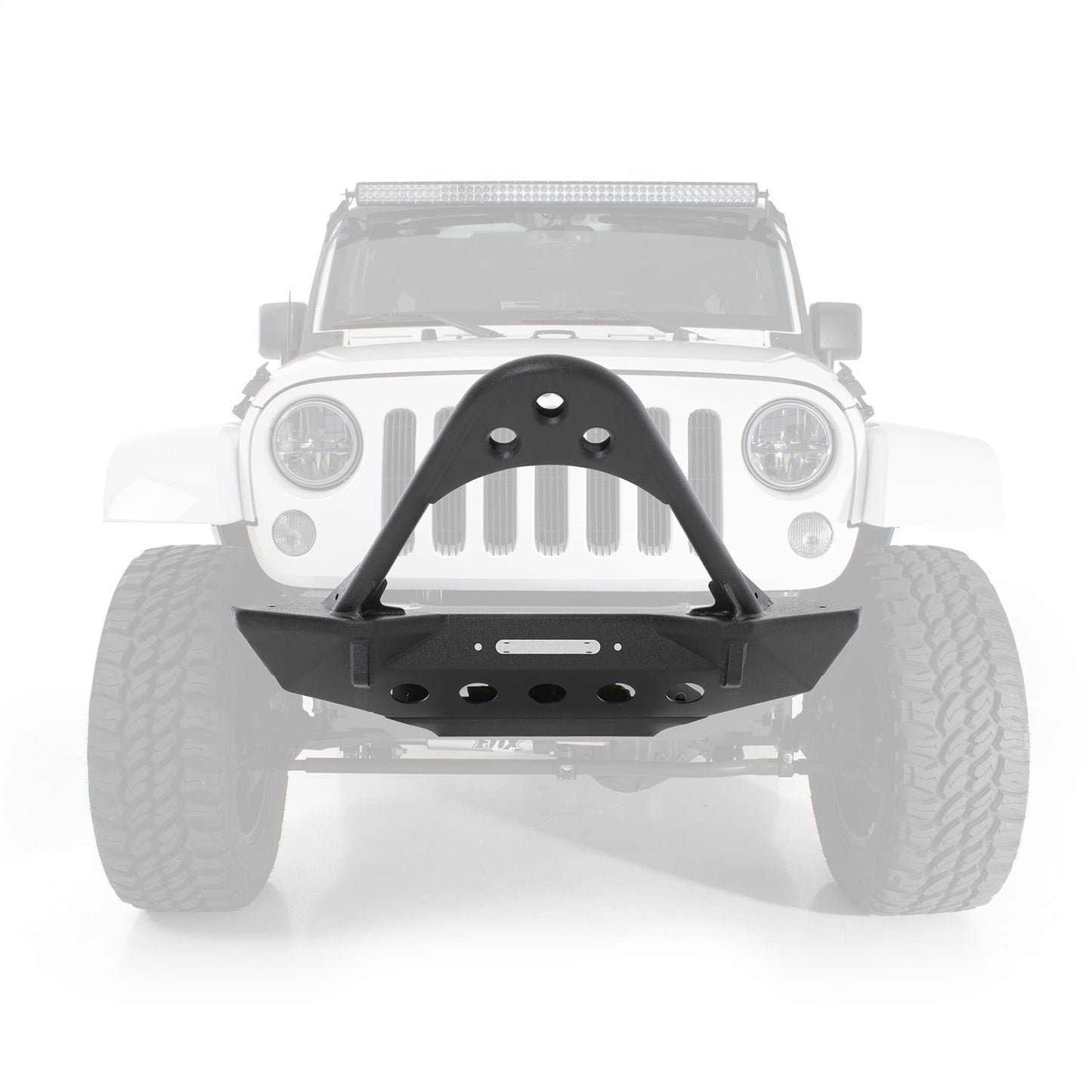 Smittybilt SRC Front Stinger Bumper Textured Black I 76524