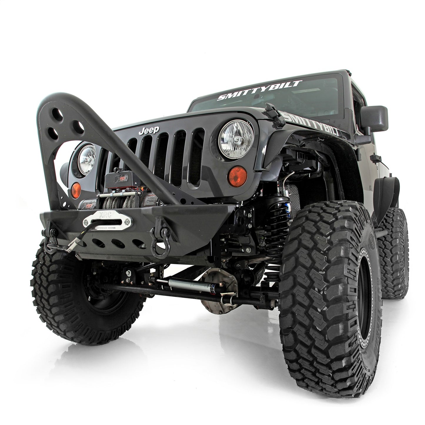 Smittybilt SRC Front Stinger Bumper Textured Black I 76524
