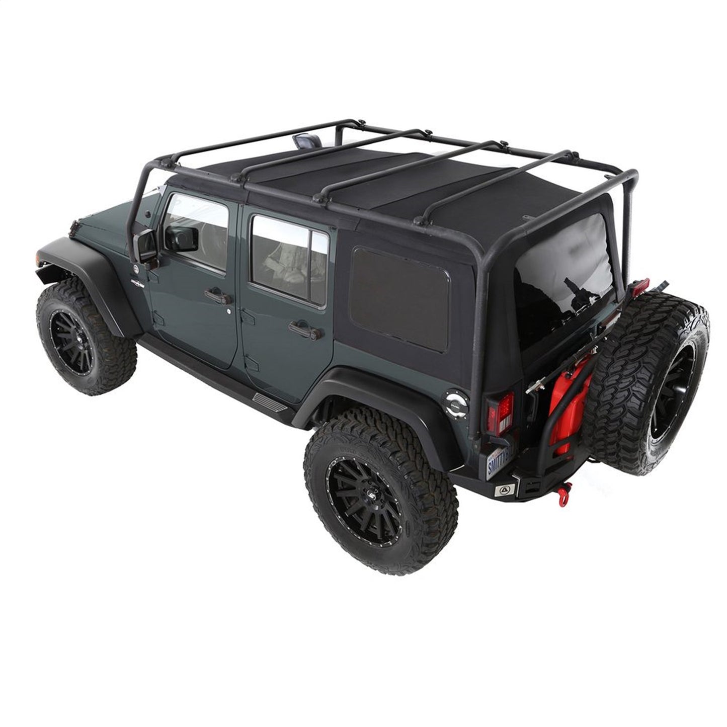 Smittybilt SRC Roof Rack Black Textured No Drill Installation I 76717