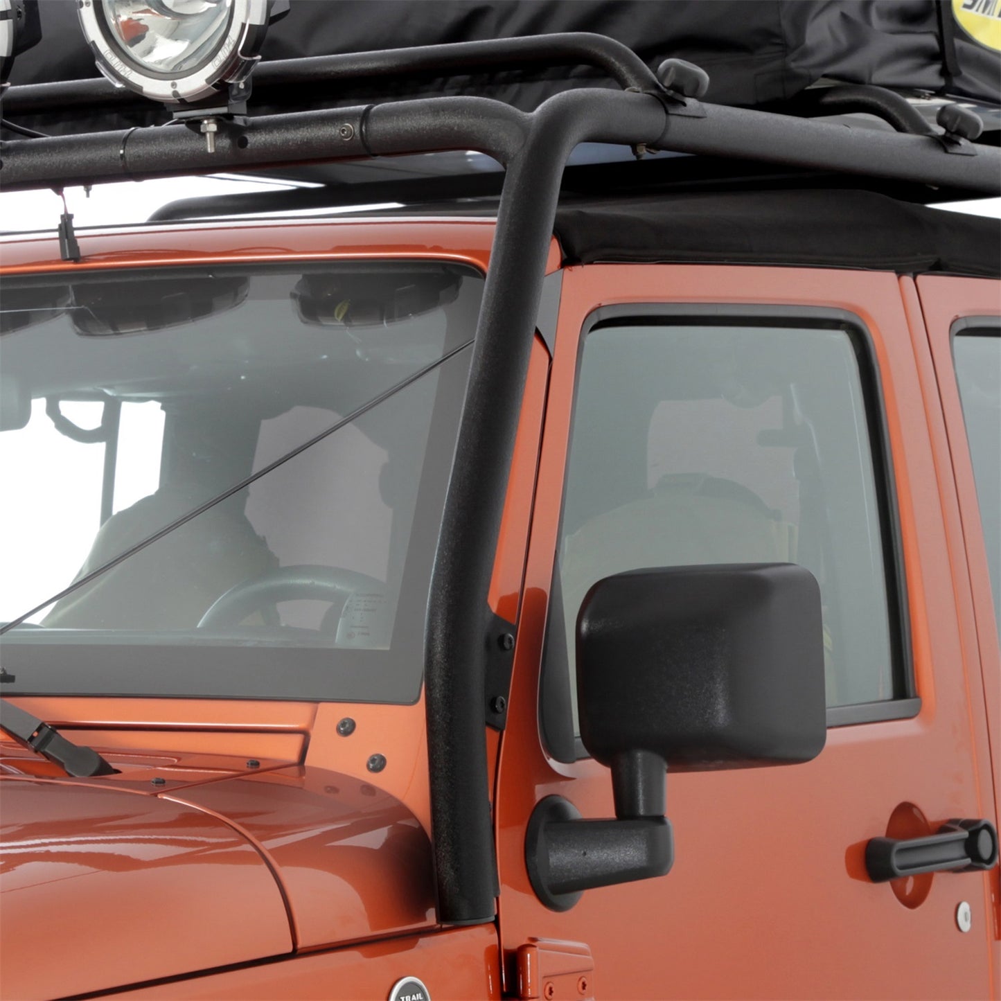 Smittybilt SRC Roof Rack Black Textured No Drill Installation I 76717