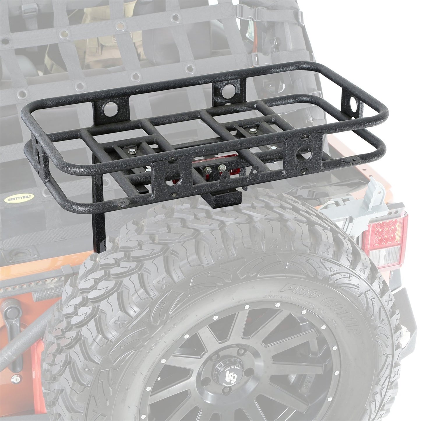 Smittybilt Defender Tailgate Bolt-On JK Basket Rear I 76718