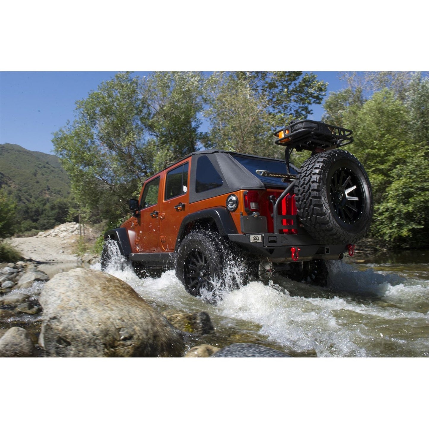 Smittybilt Defender Tailgate Bolt-On JK Basket Rear I 76718