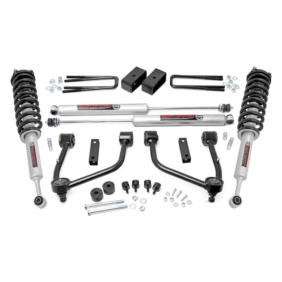 Rough Country N3 Shocks 3.5 Inch Lift Kit I 76831