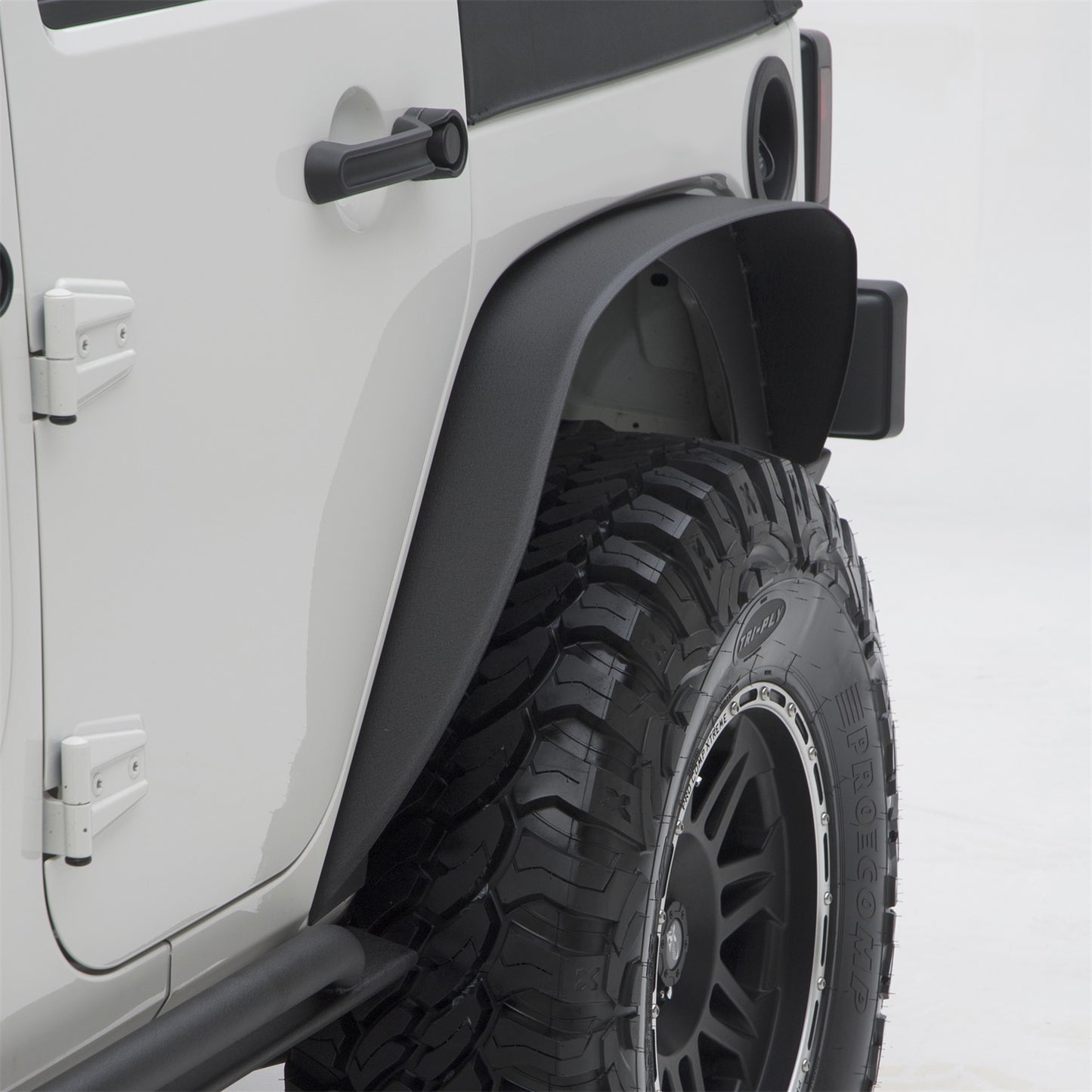 Smittybilt XRC Fender Flare Set Front And Rear Textured Black Steel I 76837
