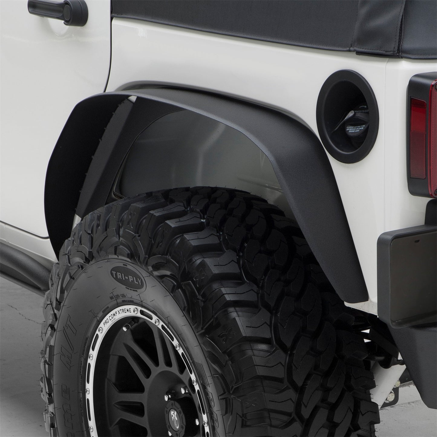 Smittybilt XRC Fender Flare Set Front And Rear Textured Black Steel I 76837