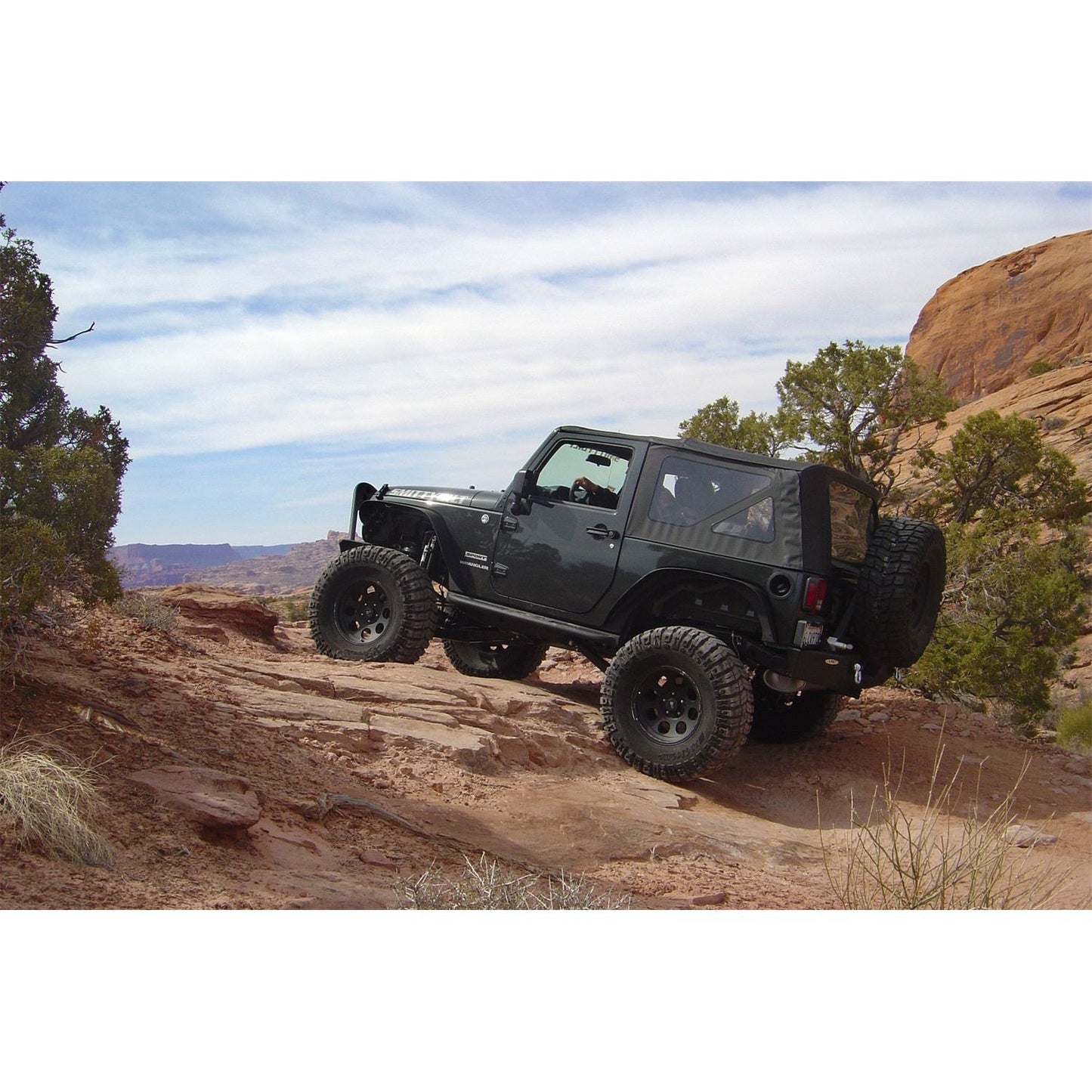 Smittybilt XRC Fender Flare Set Front And Rear Textured Black Steel I 76837