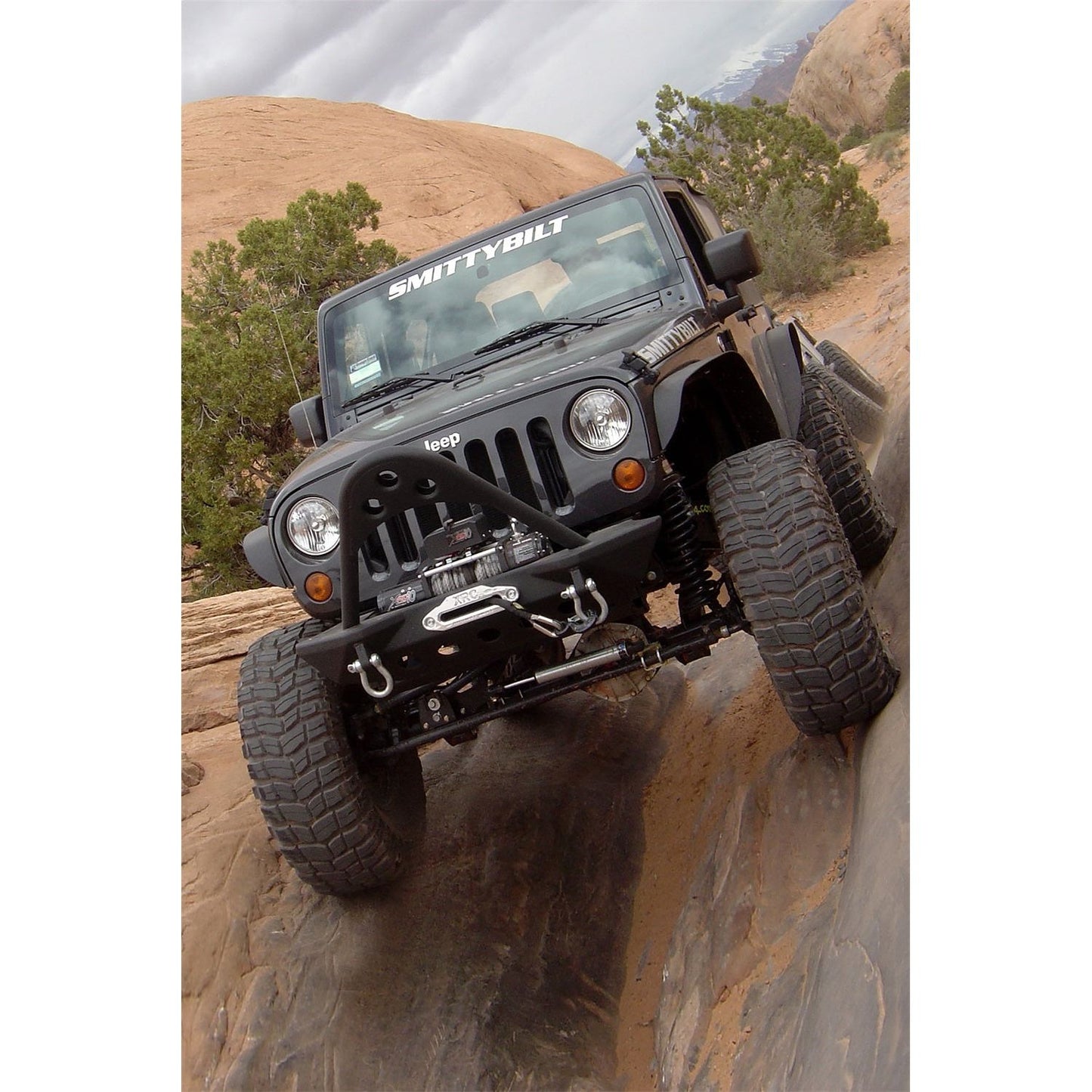 Smittybilt XRC Fender Flare Set Front And Rear Textured Black Steel I 76837