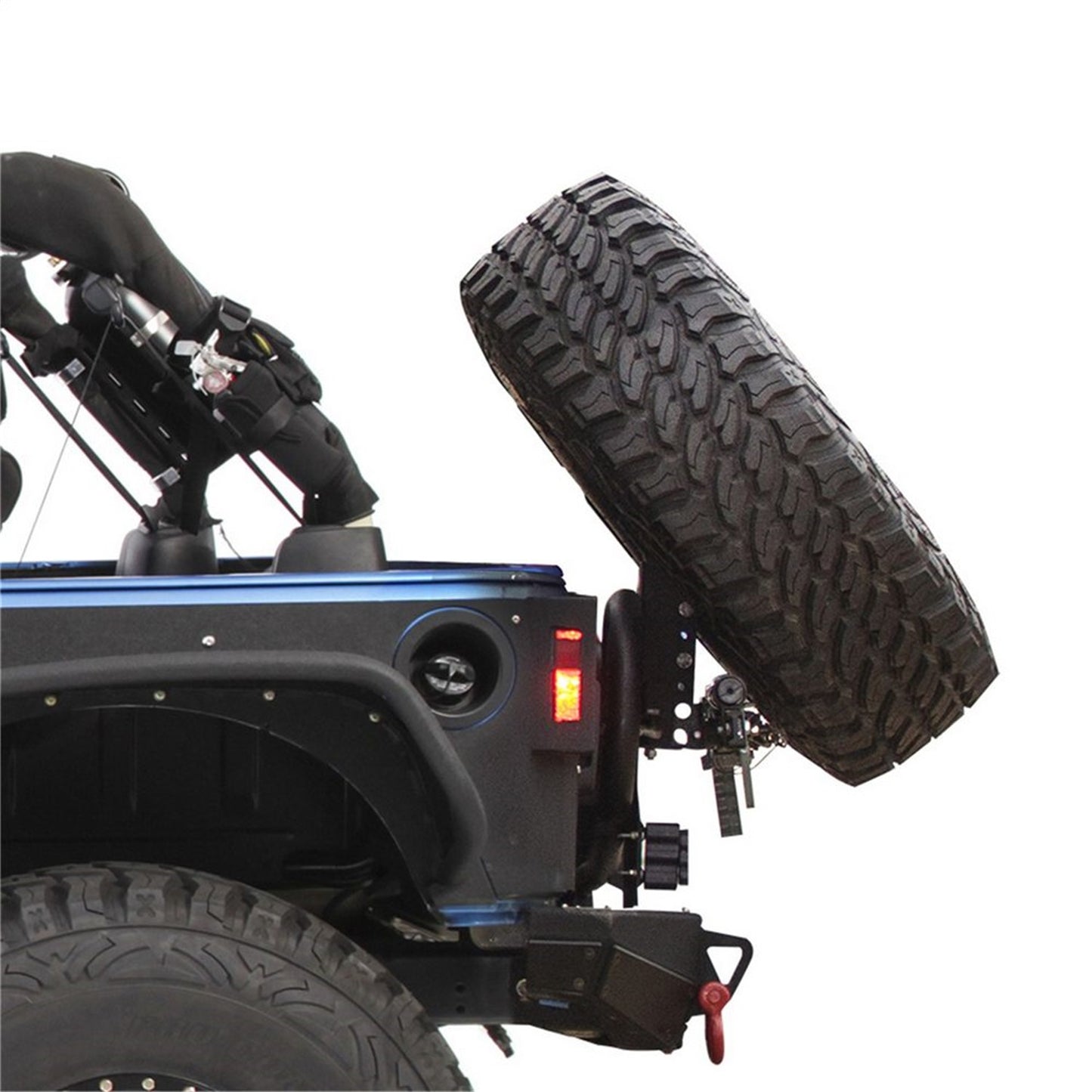 Smittybilt XRC Tire Carrier Slant Back Tire Mount I 76857-05