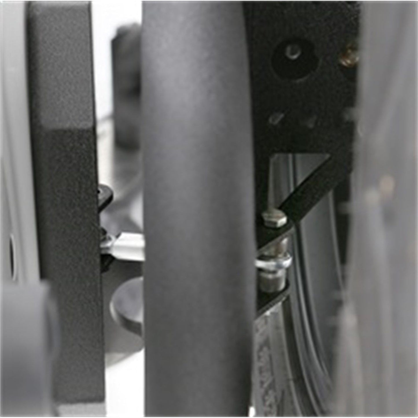 Smittybilt XRC Tire Carrier Bolt on Design For SRC Gen2 Bumpers Black Textured I 76857