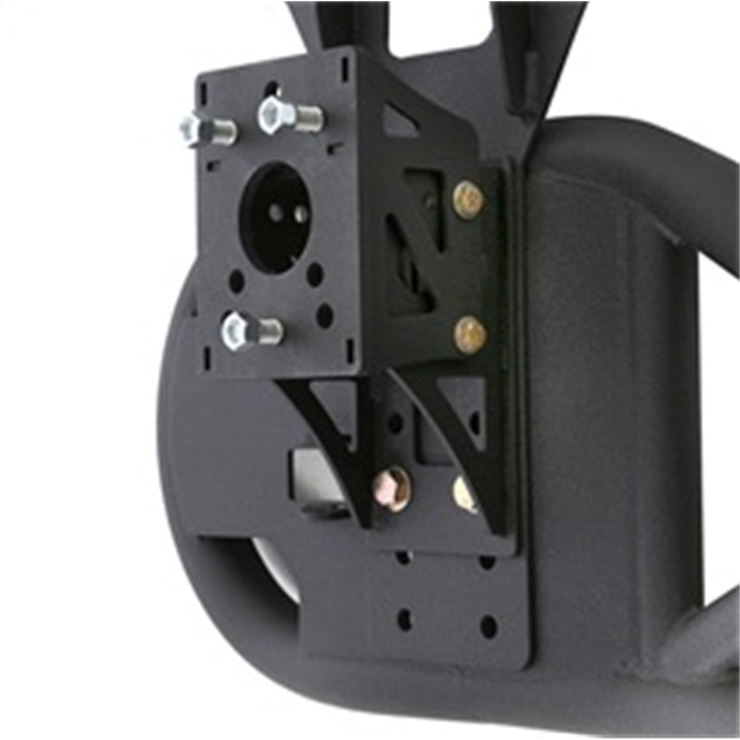 Smittybilt XRC Tire Carrier Bolt on Design For SRC Gen2 Bumpers Black Textured I 76857