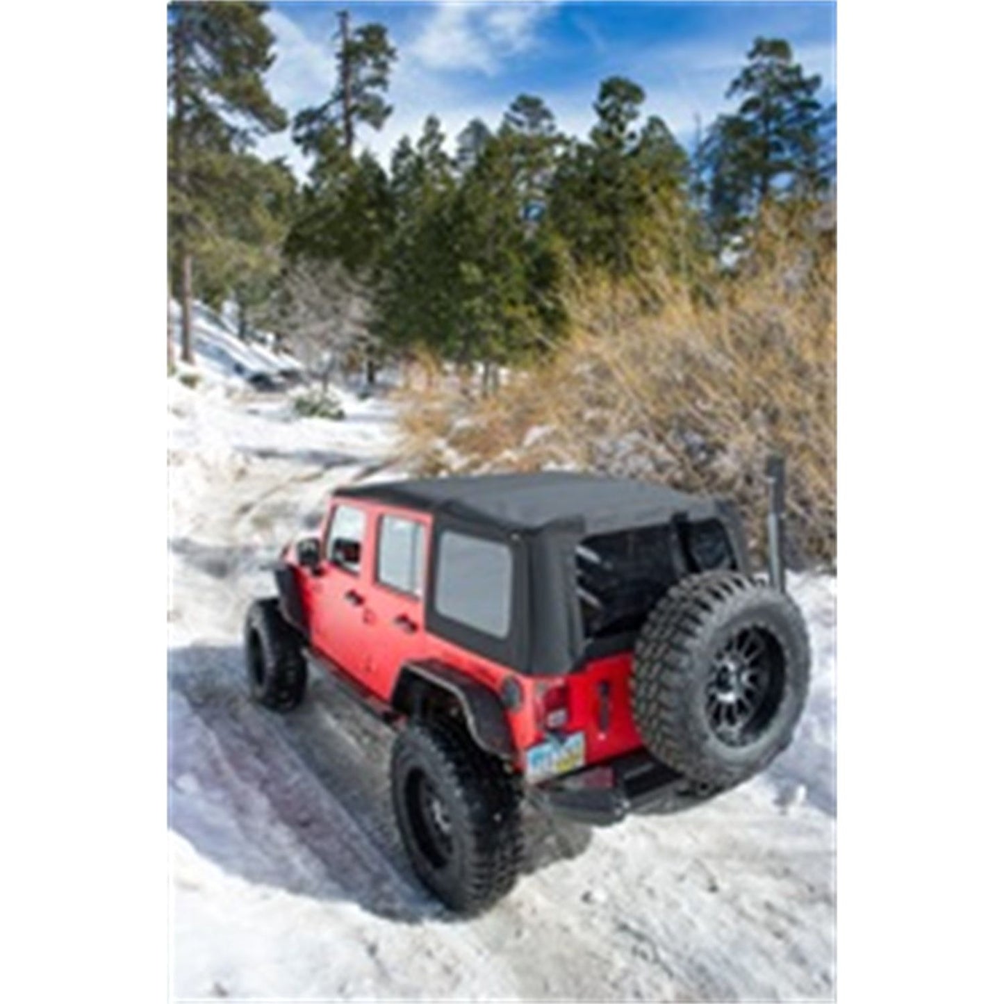 Smittybilt XRC Tire Carrier Bolt on Design For SRC Gen2 Bumpers Black Textured I 76857