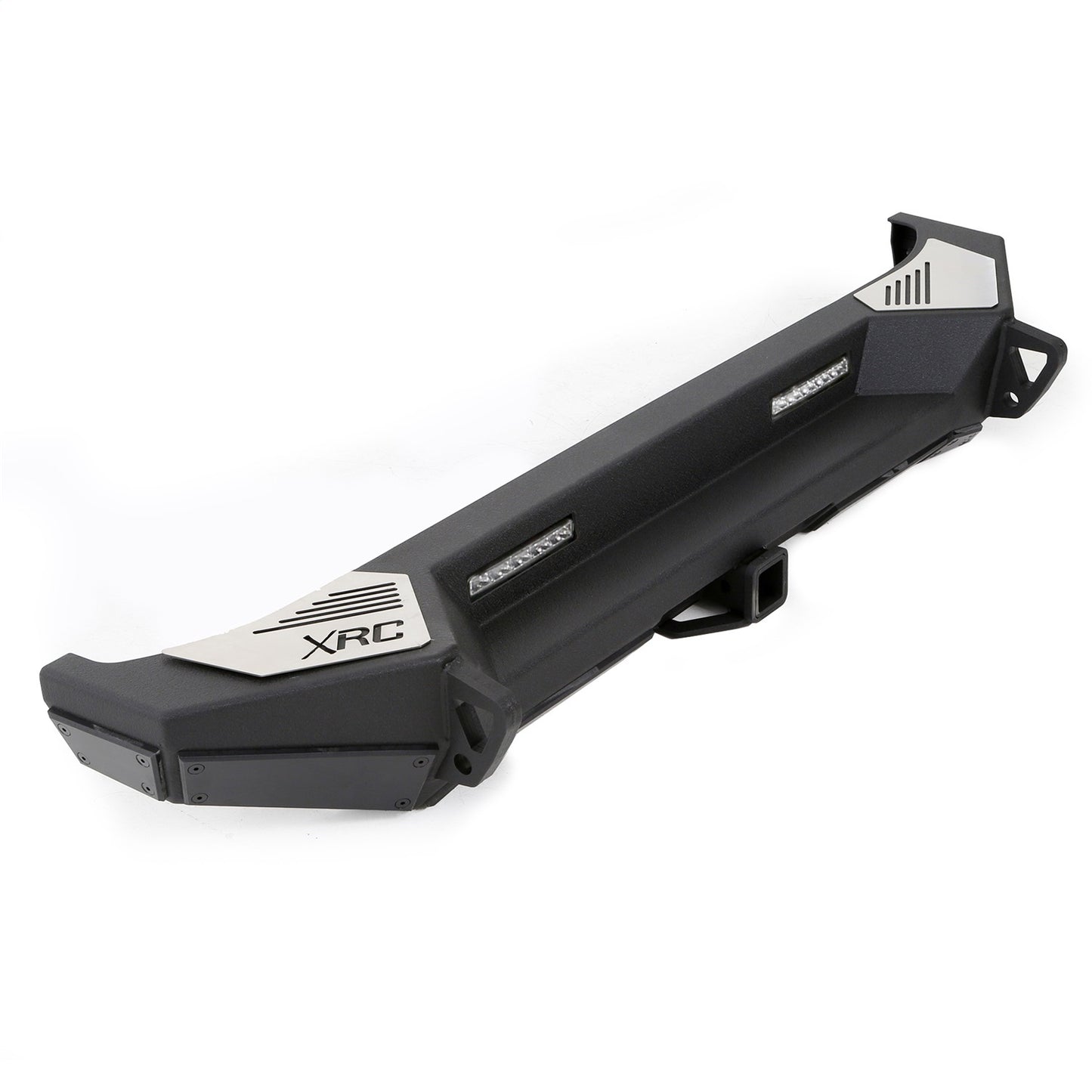 Smittybilt XRC GEN 2 Rear Bumper Textured Black Incl. Roto Pax® Gas Can Holder I 76858