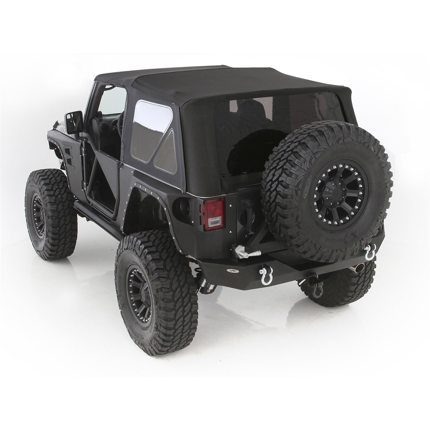 Smittybilt XRC Armor Fender Skin Front Matte Black Powder Coat Incl. Inner Fender Liner I 76880