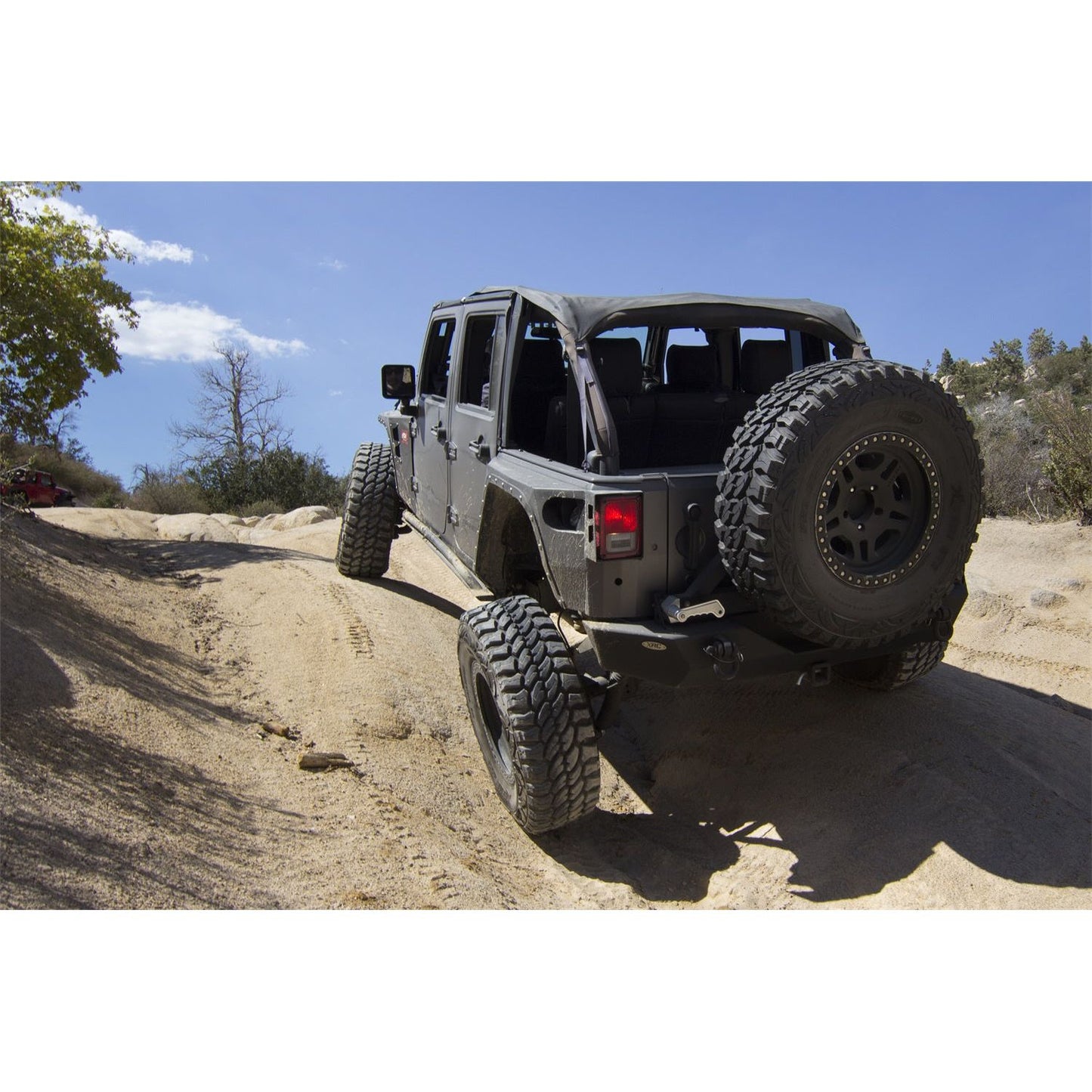 Smittybilt XRC Corner Guard Rear Matte Black Powder Coat I 76882