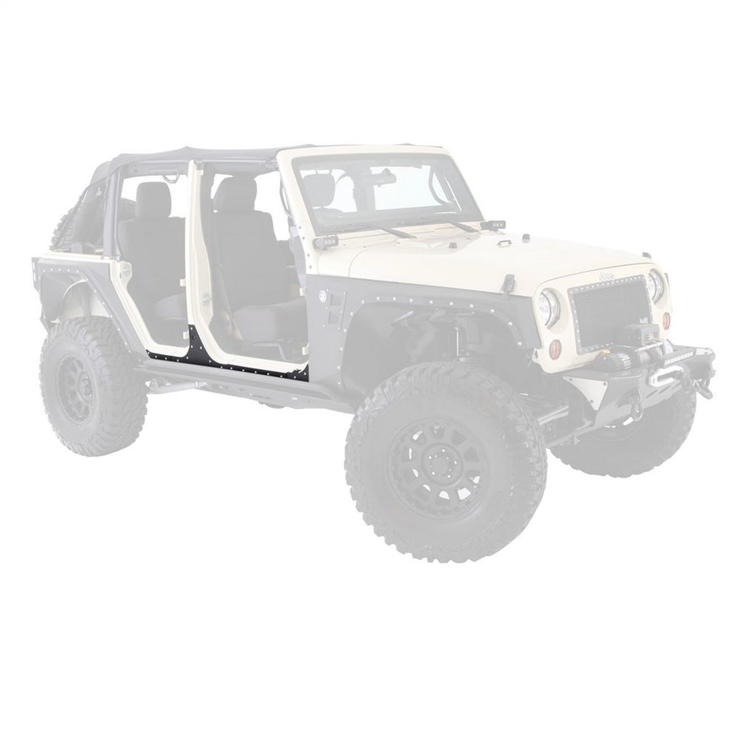 Smittybilt XRC Body Cladding Textured Matte Black I 76887