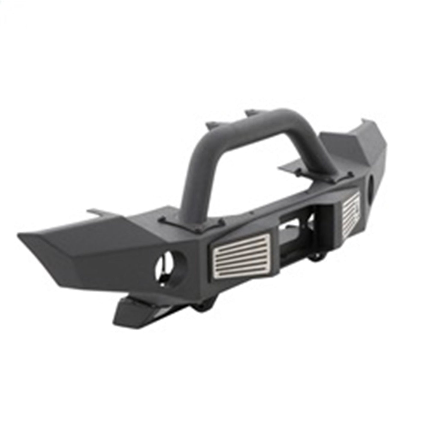 Smittybilt XRC Atlas Front Bumper Textured Matte Black Incl. Winch Plate Skid Plate D-Rings I 76892