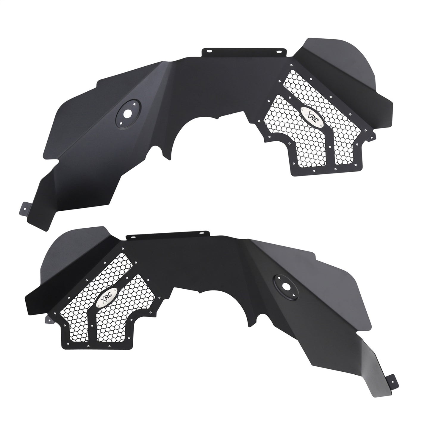 Smittybilt Front Fender Liner Black w/Silver Mesh I 76984