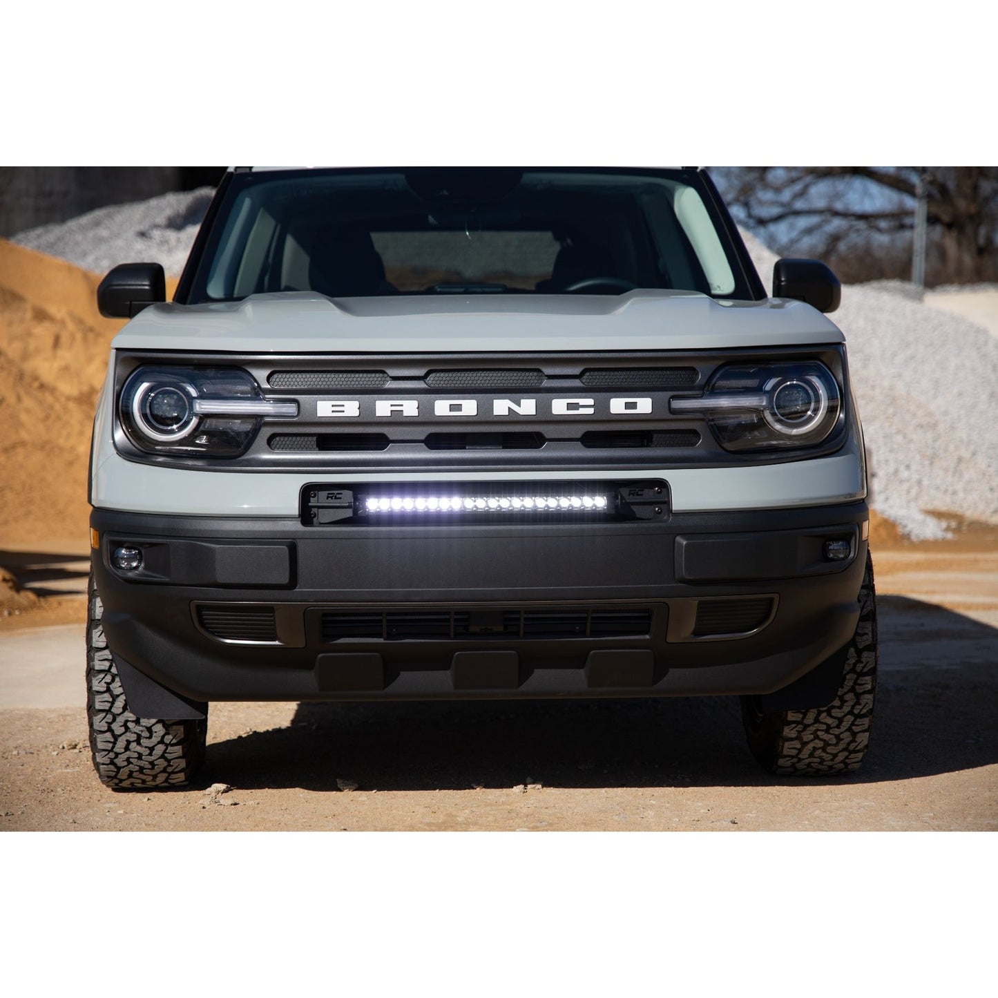 ROUGH COUNTRY LED Light Kit | Bumper Mount | 20" Spectrum Single Row | Ford Bronco Sport (21-25) | 82036
