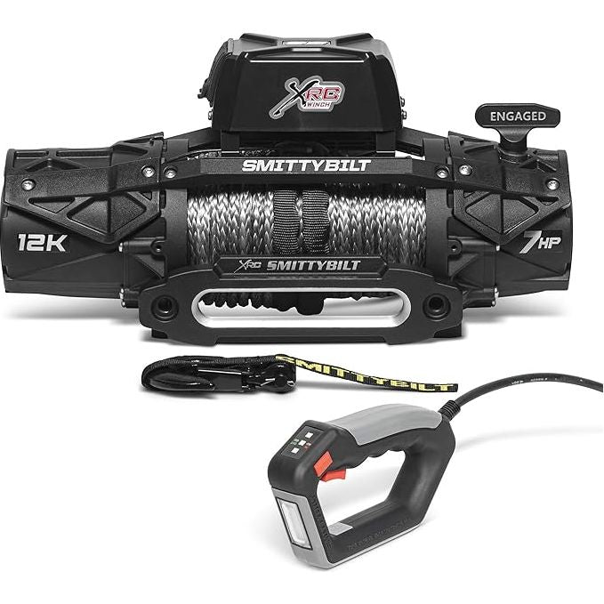SMITTYBILT XRC Gen 3 12,000lb Comp Winch w/ Synthetic Rope – 98612
