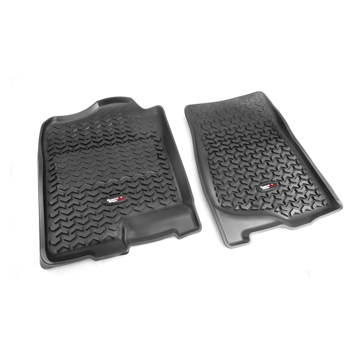 RUGGED RIDGE | 82901.01 | 07-14 Silverado/Sierra Ext/Crew/Avalanche/Tahoe All Terrain Floor Liners Front P