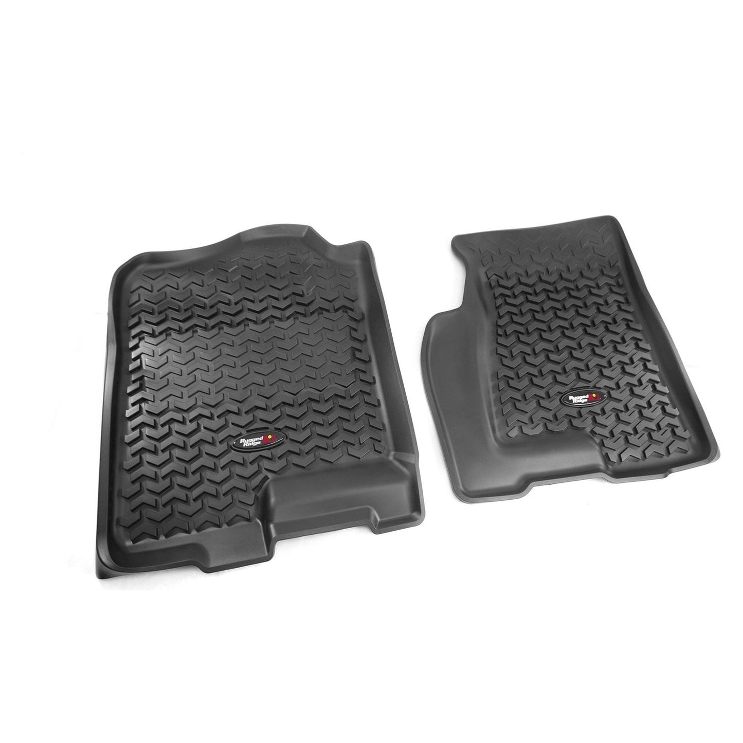 RUGGED RIDGE | 82901.02 | 99-06 Silverado/Sierra Ext/Crew/Avalanche/Tahoe All Terrain Floor Liners Front P