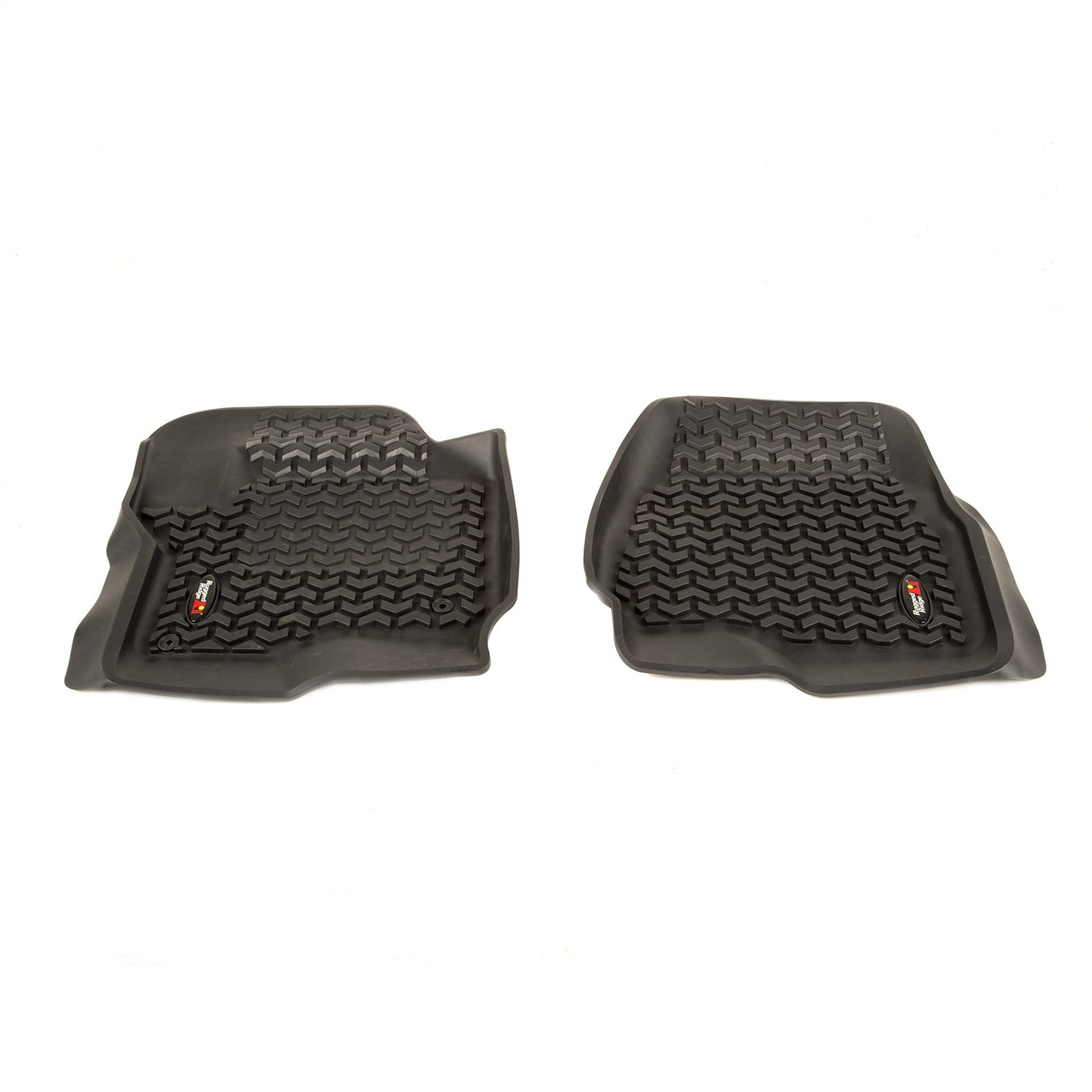 RUGGED RIDGE | 82902.4 | Floor Liners, Front, Pair, Black, 17-C Ford F250