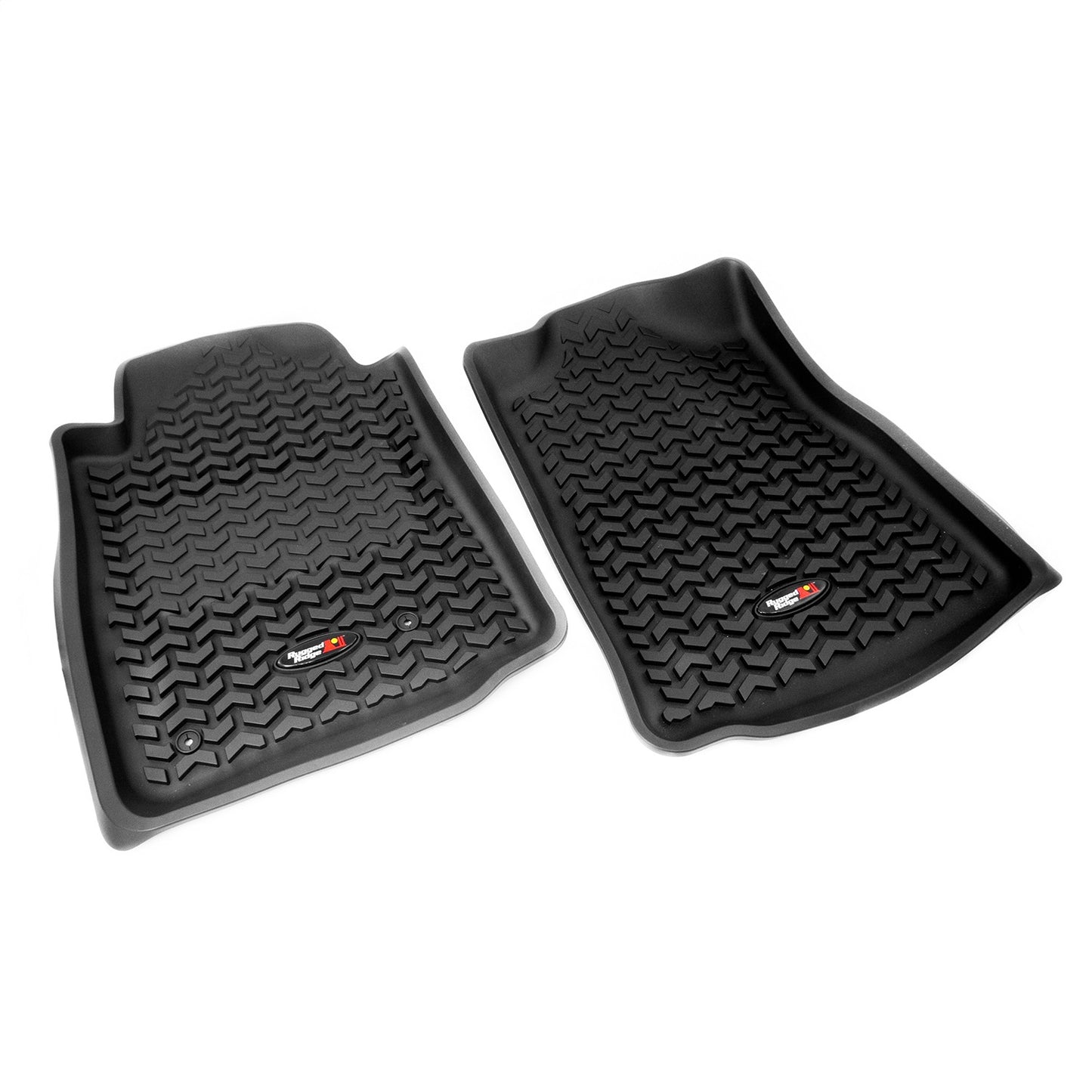 RUGGED RIDGE | 82904.1 | Floor Liner,Front Pair,Black,05-11 Toyota Tacoma Automatic