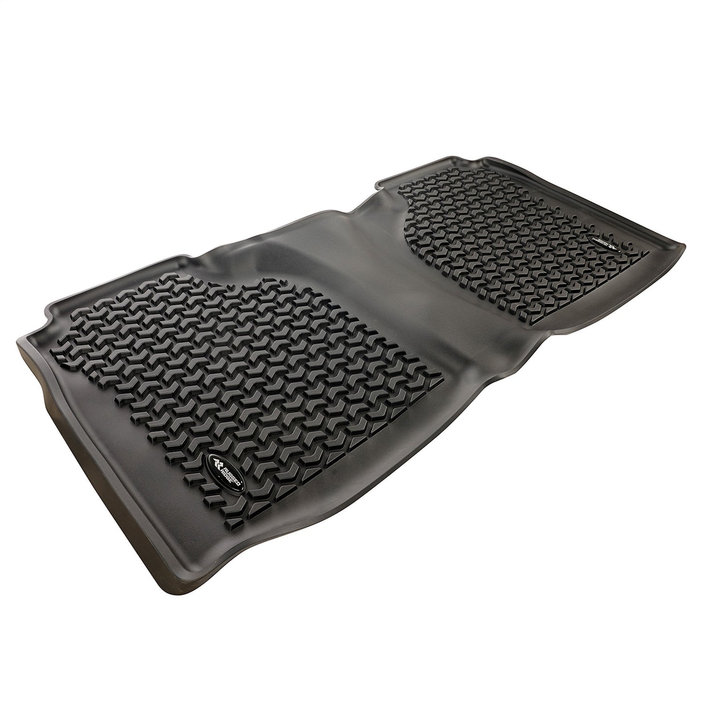 RUGGED RIDGE | 82951.17 | Floor Liner, Rear, Black; 2019 Chevy Silverado Crew Cab