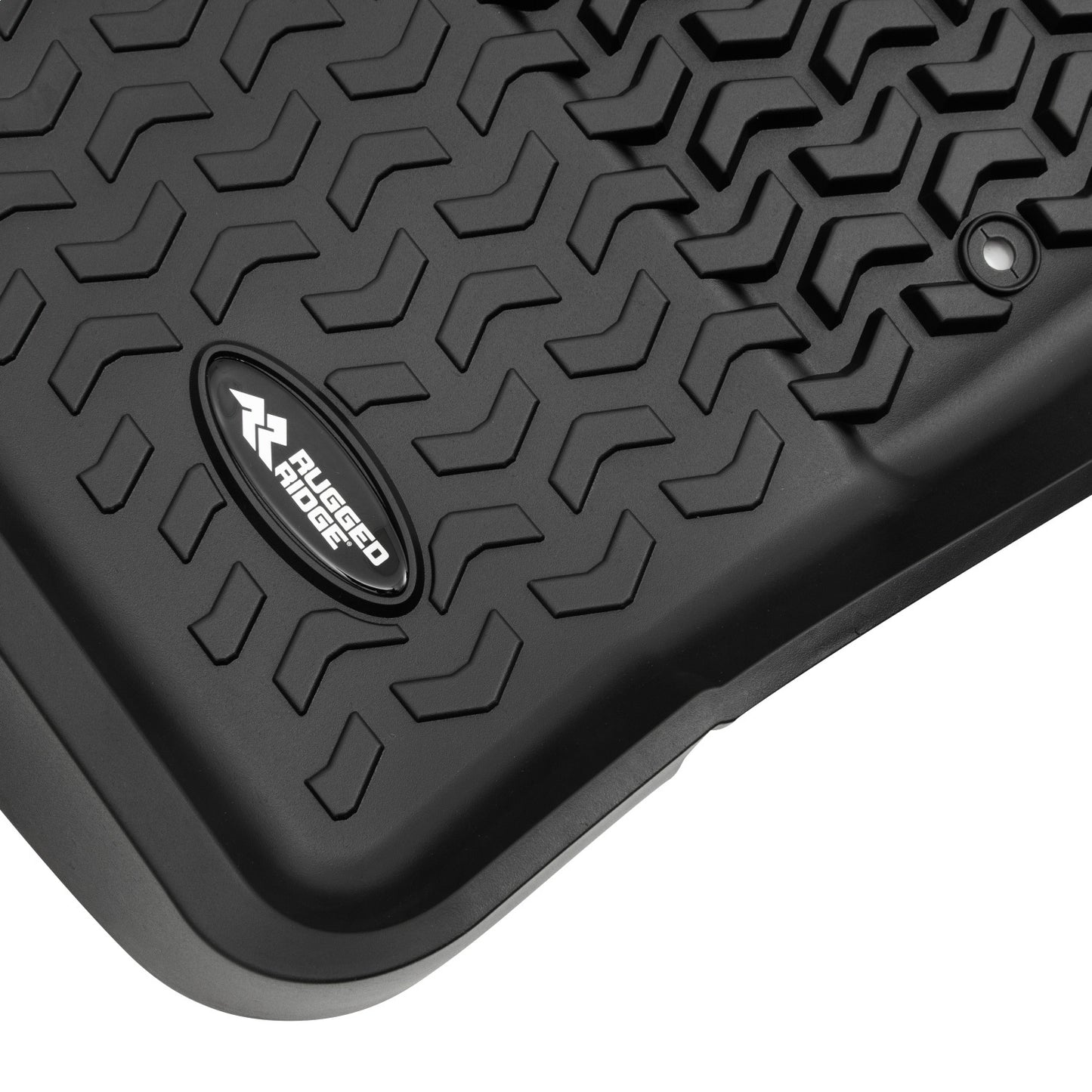 RUGGED RIDGE | 82953.04 | Floor Liner, Rear, Black; 19-Current Ram 1500 Crew Cab