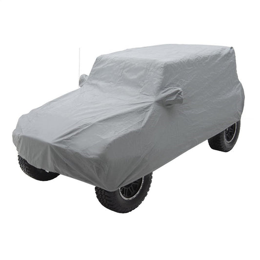 Smittybilt Jeep Cover Incl. Heavy Duty Grommet Bag Lock Cable No Drill Installation I 835