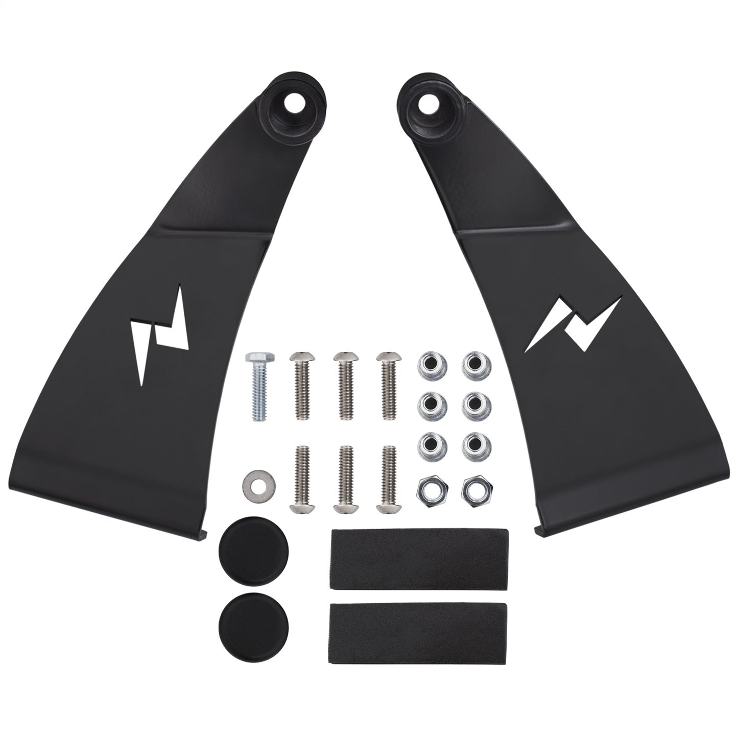 Anzo USA | LED Bar Roof Mounting Brackets Pair For Use w/Anzo 50 in. LED Light Bar | Fits F-150 | 851070