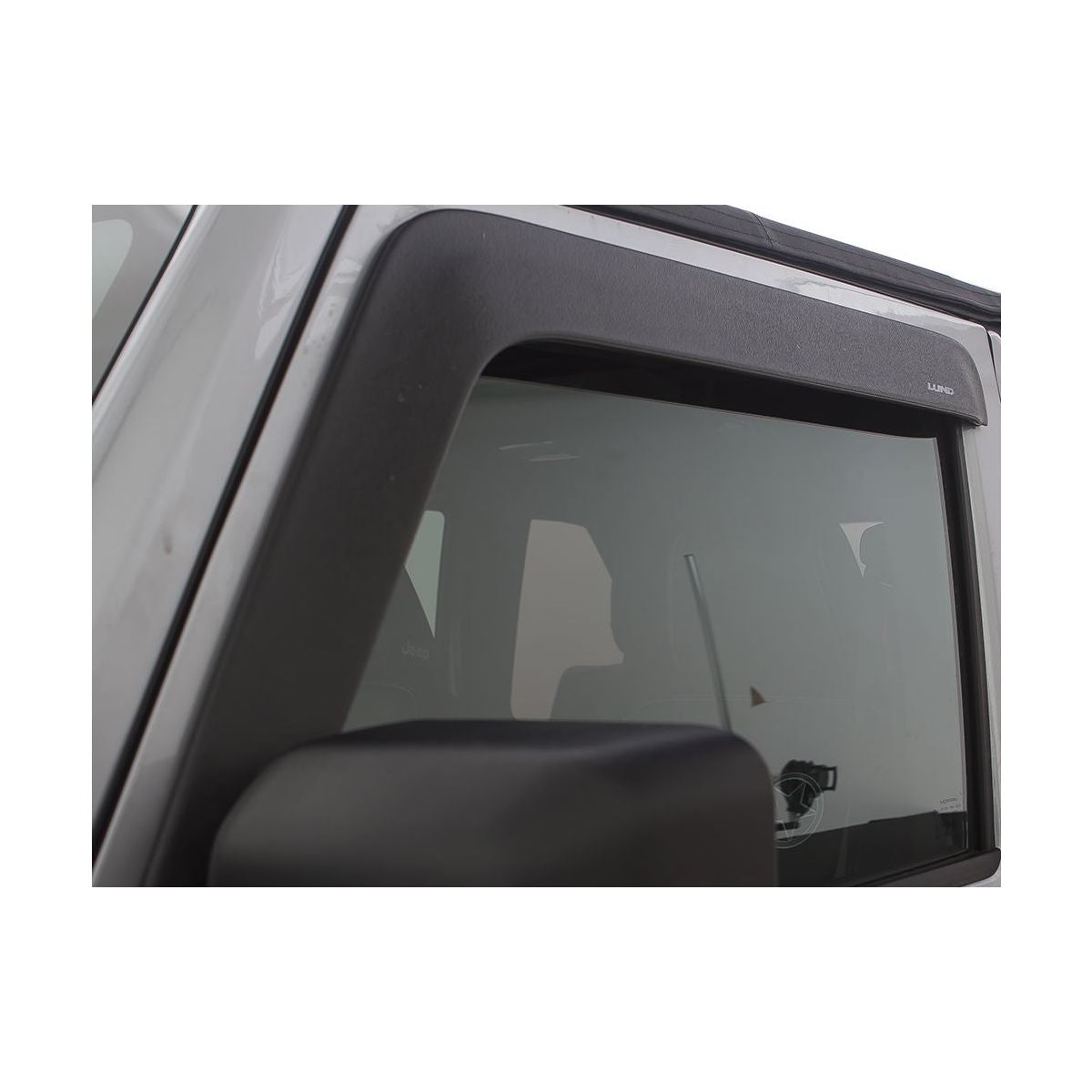AUTO VENT SHADE Matte Black Low Profile Ventvisor® Window Deflectors I 774034