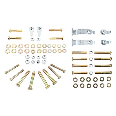 Synergy Jeep JL / JLU Complete Control Arm and Track Bar Hardware Kit I 8850-05 I 8850-06 I 8850-03